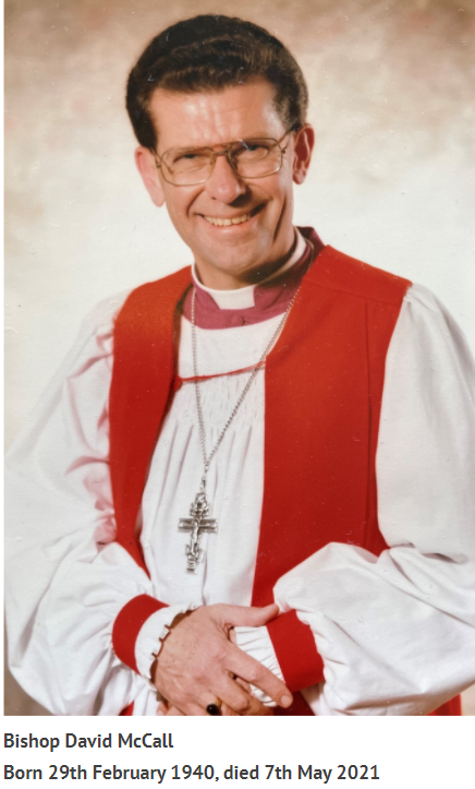 AustAnglican's tweet photo. 1 November 1987: consecration of William David Hair McCall (1940-2021), incumbent of St George's, Goodwood, @StPetersCath, to succeed S B Rosier as 5th Bishop of #Willochra. #anglican #34years No.215 in the Australian episcopate. Served in Willochra to 2000, then Bunbury to 2009. https://t.co/ofUXfL4qbI