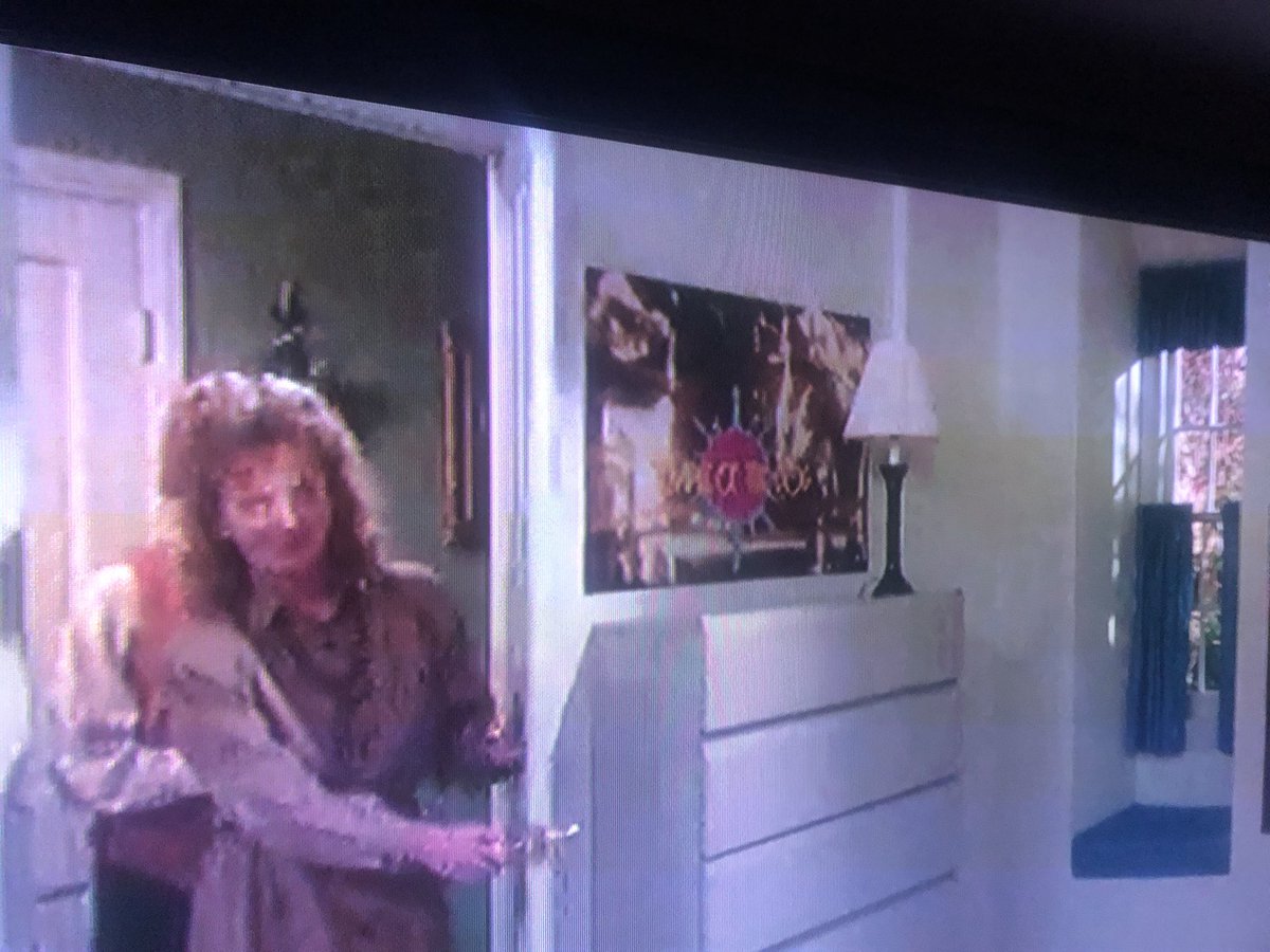 radioforrest's tweet photo. Temple of the Dog poster on Seinfeld, “Bubble Boy” episode. https://t.co/a22ruRxlcZ