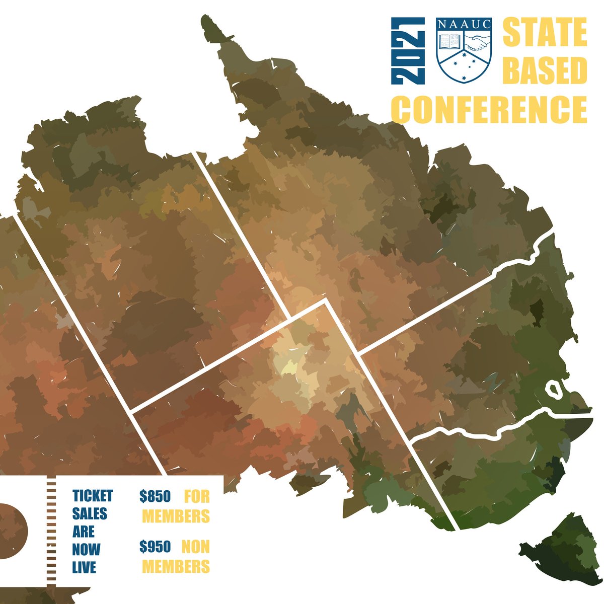 NAAUC's tweet photo. Grab your #Statecon21 tickets now through the link below! 🤩

https://t.co/ggWXxdUhLS https://t.co/TZa3hJOnkC