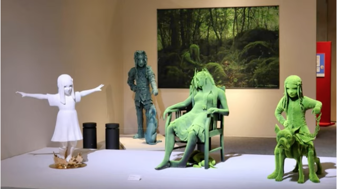 SculptorsLabo's tweet photo. 日本初上陸の #BethCavener 作品など、21世紀陶芸の最先端が楽しめる見どころ満点の展覧会！  #YoshitomoNara #StephanieQuayle #SusanHalls #KimSimonsson

【MOVIE】ほっぺふき子のこの造形がええけぇ！⑩『Human and Animal 土に吹き込まれた命 21世紀陶芸の最先端』https://t.co/HCY3k3Wywc https://t.co/BbyVRWZXwo