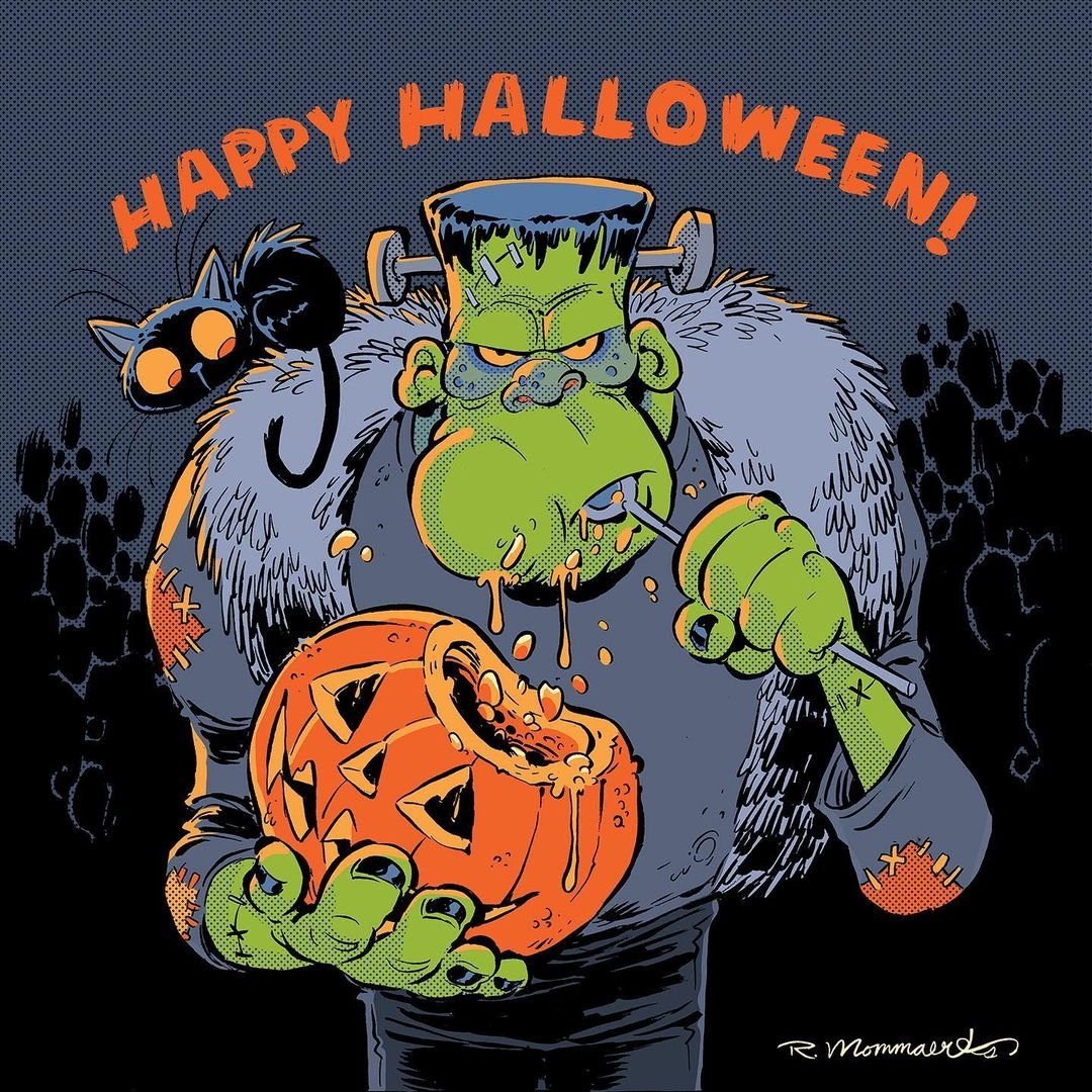 drawlloween's tweet photo. Reposted from @robbmommaerts @DRAWLLOWEEN 2021: DAY 31- “TRICK OR TREAT”!
#drawlloween2021 #drawlloween #halloween #creepy #horror #humorous #spooky #monsters #drawingchallenge #inkdrawing #inking #inkingchallenge #originalinks #october #traditionalart #inkedart #zebrabrushpen https://t.co/mB53ARPiJ8