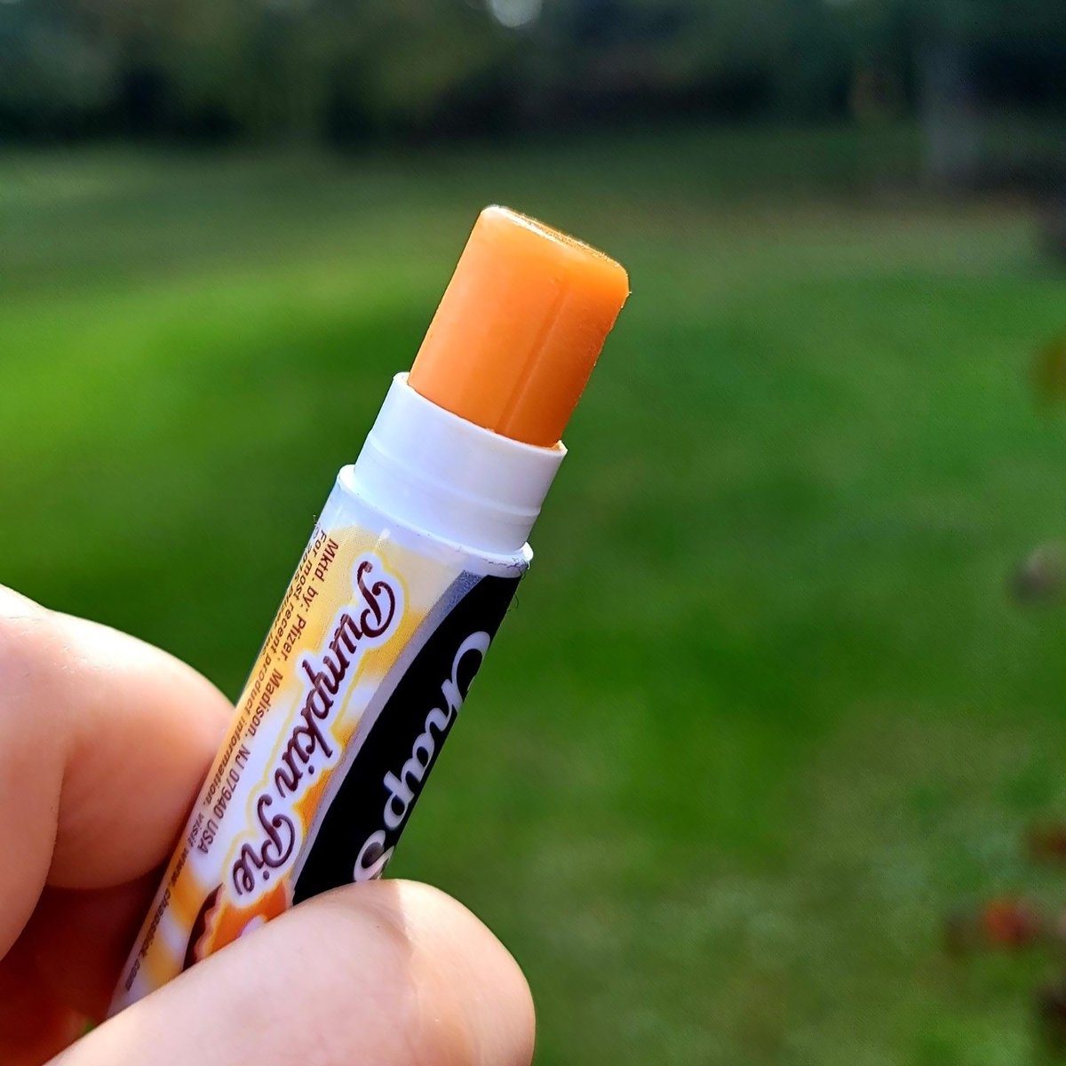 If you love pumpkin spice you'll love this ChapStick flavor! -Received free from Influenster and ChapStick- #ChapStickObsessed #complimentary @chapstick @Influenster