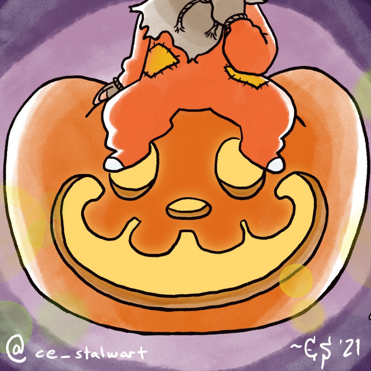 CSGaymer's tweet photo. Trick R’ Treat!🍭🍫🍬

Happy Halloween everyone!🎃

#sam #trickrtreat #jack #animalcrossing #AnimalCrossingNewHorizons #ACNH #halloween #halloween2021  #procreate #procreateart #digitalart #halloweenart https://t.co/EqQieD57vt