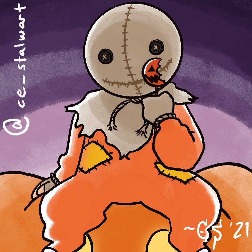 CSGaymer's tweet photo. Trick R’ Treat!🍭🍫🍬

Happy Halloween everyone!🎃

#sam #trickrtreat #jack #animalcrossing #AnimalCrossingNewHorizons #ACNH #halloween #halloween2021  #procreate #procreateart #digitalart #halloweenart https://t.co/EqQieD57vt