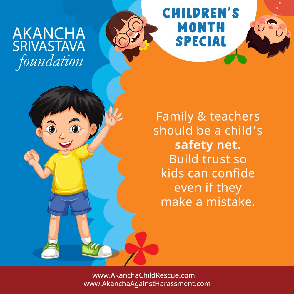 Family & teachers should be a child's safety net 👪
Children should be comfortable confiding in you even if they make a mistake 🚸
#ChildrensMonth #AAH #MondayMotivation