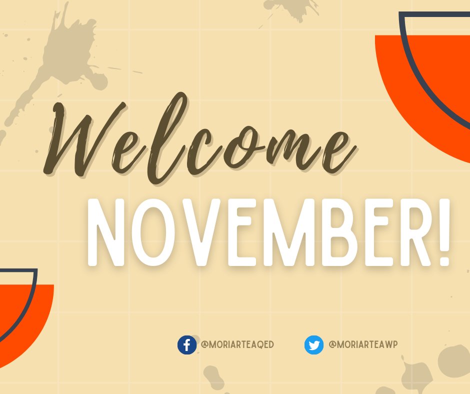 MoriarteaWP's tweet photo. More than the halloween season, may we look forward to creating new memories with our loved ones. Wishing everyone a prosperous month of November! For now, coffee! ☕ https://t.co/4XXDmiB8jD