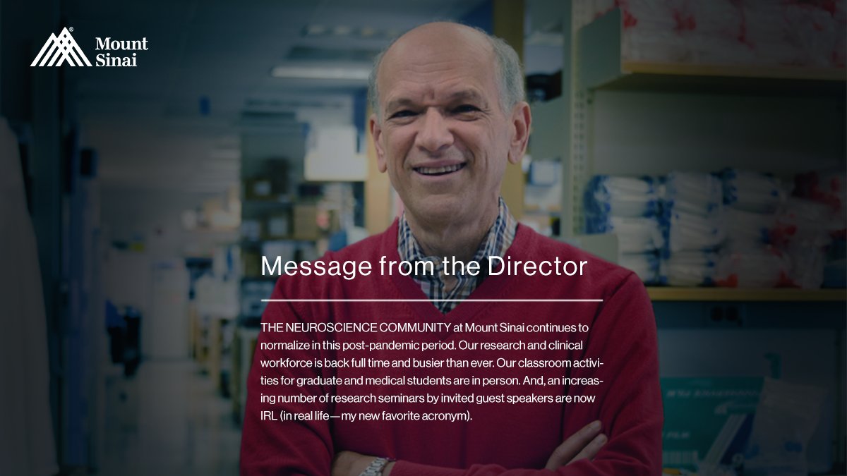 OUT NOW! #FriedmanBrainInstitute newsletter! From our research &amp; clinical workforce to our classroom activities &amp; research seminars, we are busier than ever...our faculty &amp; trainees are continuing to demonstrate national &amp; international prominence. MORE👉reports.mountsinai.org/report/fbi_fal…