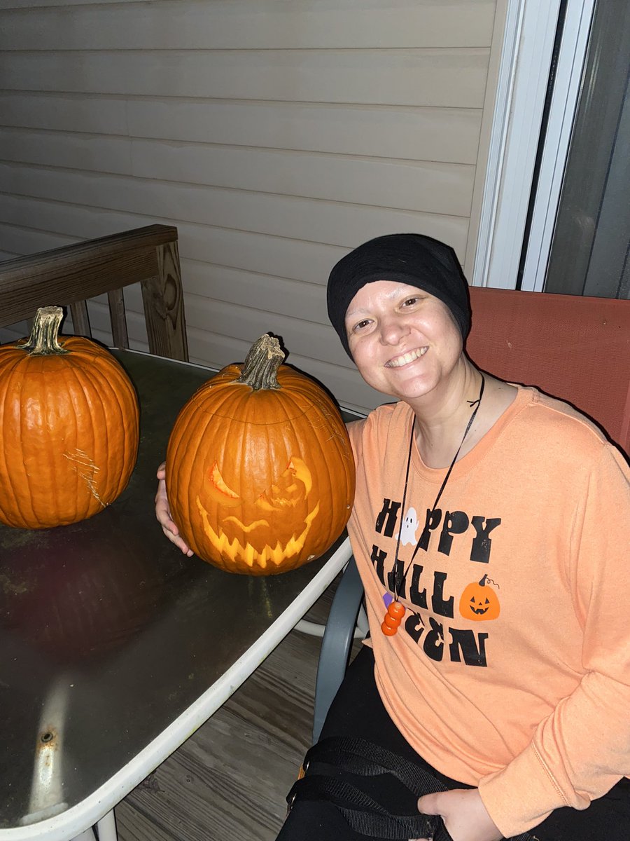 MsCarlNCCAg's tweet photo. Happy Halloween! Hope you and your family/ friends enjoyed your Halloween and beautiful weekend! We dressed up as M&amp;Ms, carved pumpkins, enjoyed some Halloween movies, and had a few trick or treaters!@casey_bucher https://t.co/j1qwaJerxF