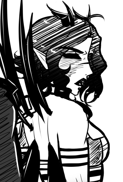 Stephicnesss's tweet photo. An enforcer and a judicator. They can lay down the law on me ANYTIME. ;D
More #daemonik art. Whoop! I've missed drawing for fun like this~ https://t.co/FxNNUiCZYX