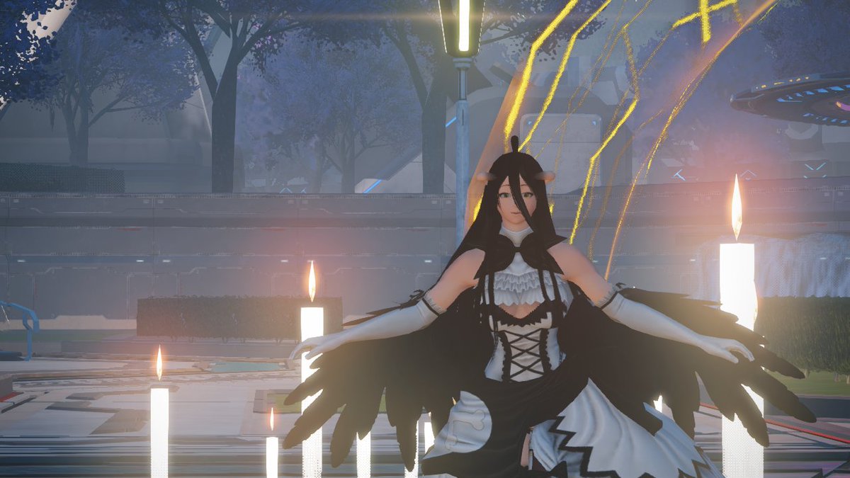 saripudhen's tweet photo. HAPPY HALLOWEEN
~ your friendly succubus, Elanoire 
#PSO2NGS 
#PSO2NGS_SS https://t.co/4xLzgU9V8f