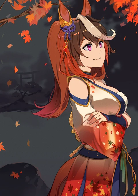 和装ルドルフ
#ウマ娘 #イラスト 