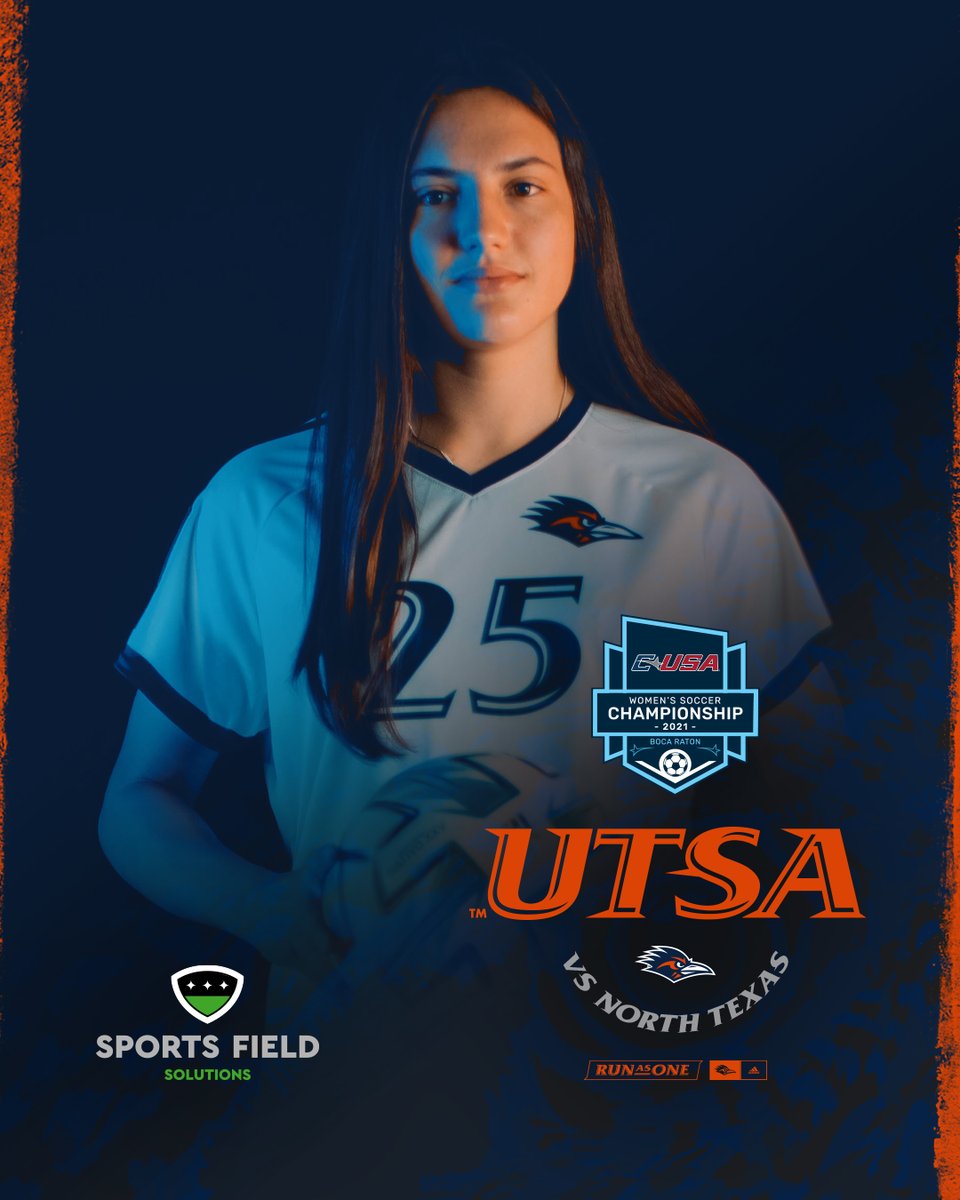 UTSAWSOC's tweet image. ⚽️ C-USA TOURNEY TIME!!

🆚 North Texas
⏰ 3:30 p.m.
📍 Boca Raton, Fla.
🏟️ FAU Soccer Stadium
📺 ESPN+
💻 GoUTSA.com/SoccerVideo
📊 GoUTSA.com/SoccerStats

#BirdsUp 🤙 l #UTSADNA