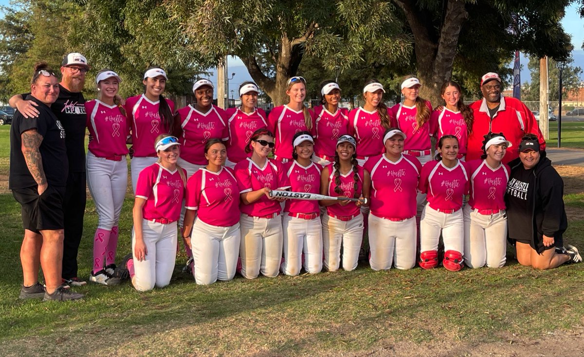 KaitlynBosques's tweet photo. Proud to be a member of this team! @lhustle18g went 6-0 and took home the gold ๐ฅ this weekend in the #1stto3rd Nor Calโs Finest tournament (Modesto, CA). This is our second win this month! #inOctoberwewearpink ๐ #softballlife #LadyHustleFastpitch ๐ฅ https://t.co/Pu26S18rGf