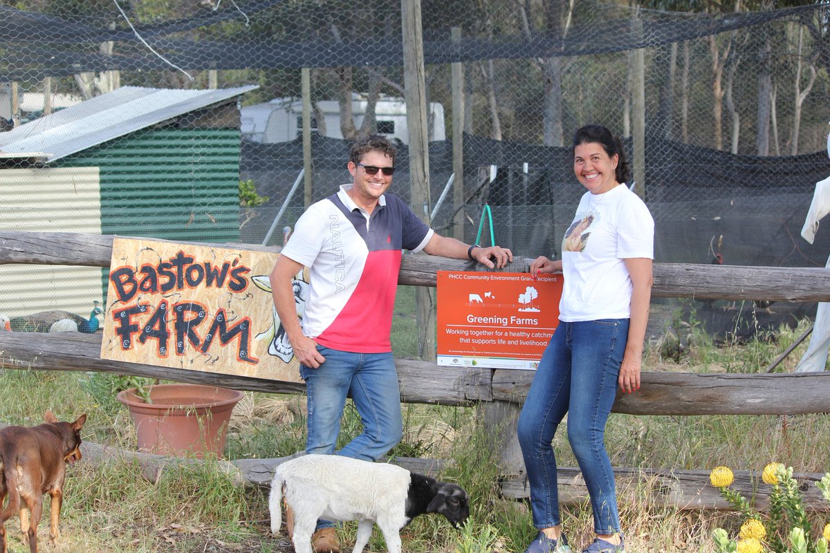 Thrilled to be supporting these farmers' #greeningfarms projects from around the Myalup &amp; Uduc districts in the <a href="/PeelHarveyCC/">PeelHarveyCC</a> 
Both projects are revegetating farmland with #native plants to protect the nearby agricultural and natural #landscape
<a href="/AusLandcare/">National Landcare</a> #landcare #NLP