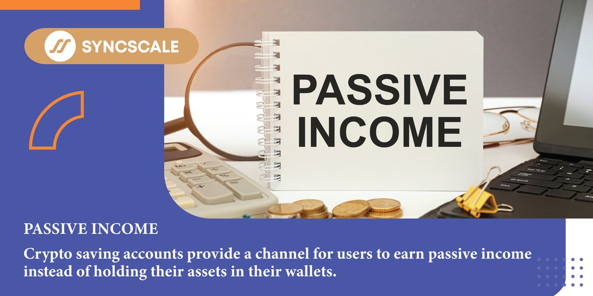 SYNCSCALE's tweet photo. Why do you need a Crypto Savings Account?
A cryptocurrency savings account gives you access to the cryptocurrency market while allowing you to earn much 𝒉𝒊𝒈𝒉𝒆𝒓 𝒊𝒏𝒕𝒆𝒓𝒆𝒔𝒕 𝒓𝒂𝒕𝒆𝒔 than a conventional bank account.

Deposite your crypto today: https://t.co/jrrwYiFd0B https://t.co/ied6b5bc1O