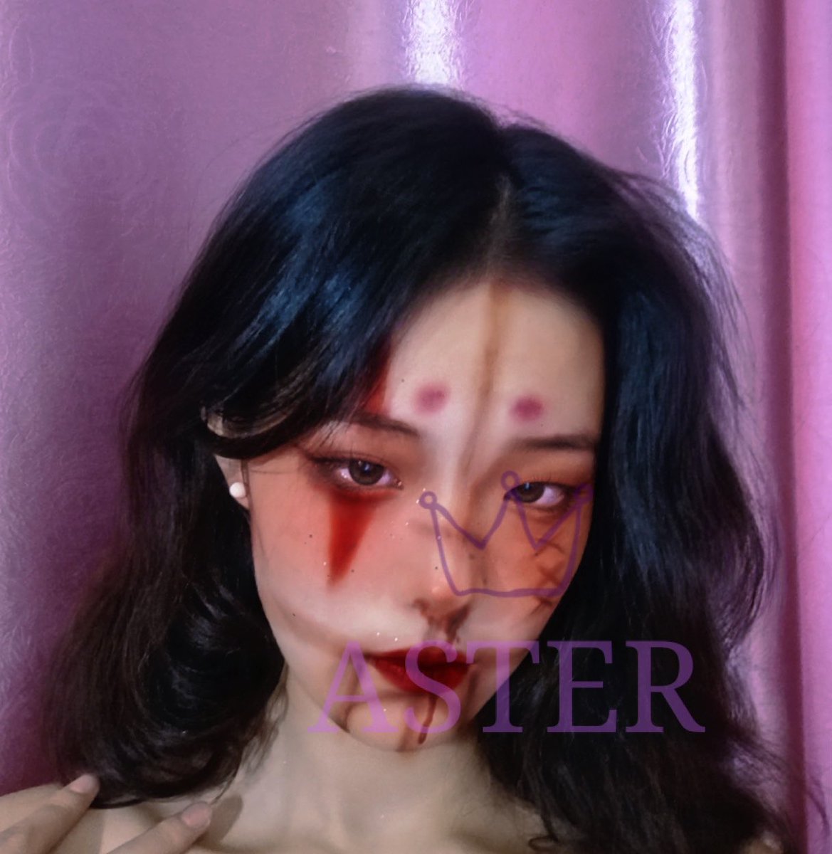 Aster201314's tweet photo. 迟到的万圣节🎃 https://t.co/1KZczb3UqL
