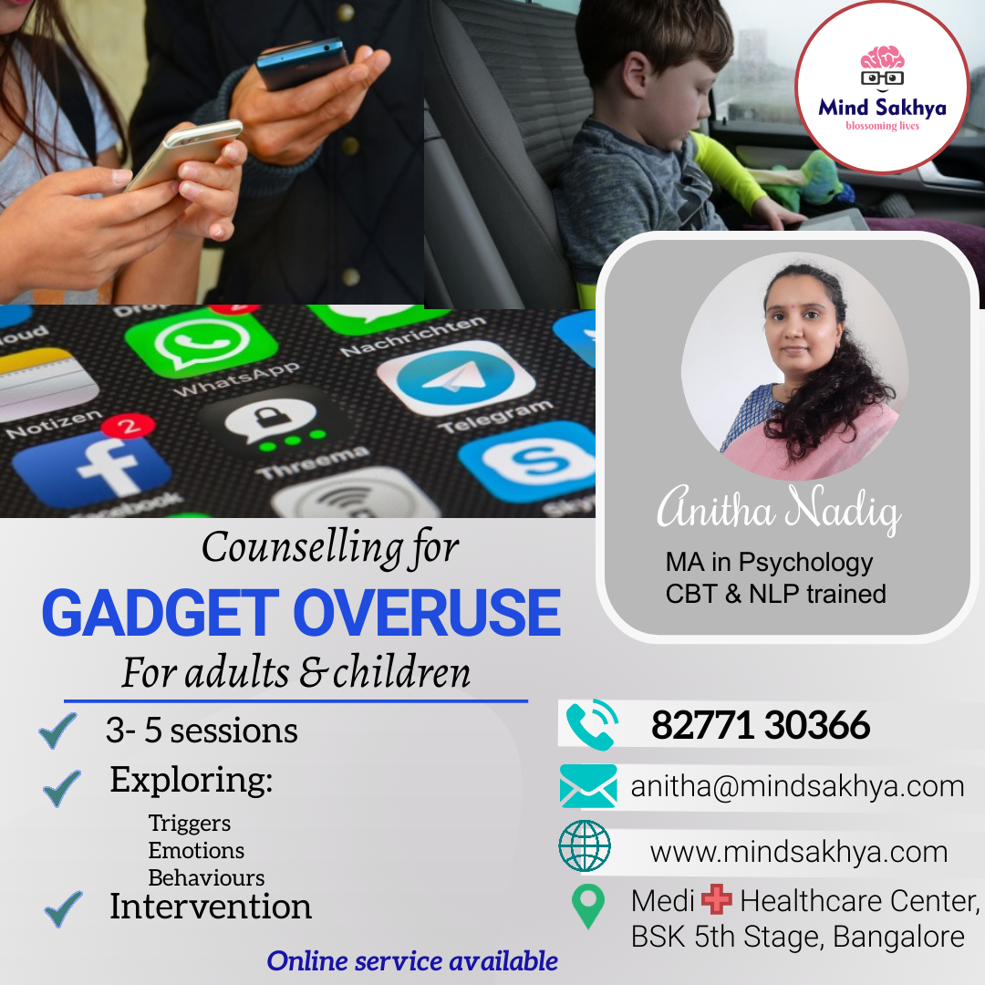 Are you on gadgets over time? Do you know there could be repressed emotions behind it?

#gadgetoveruse #mindsakhya #childcounsellor #counsellor