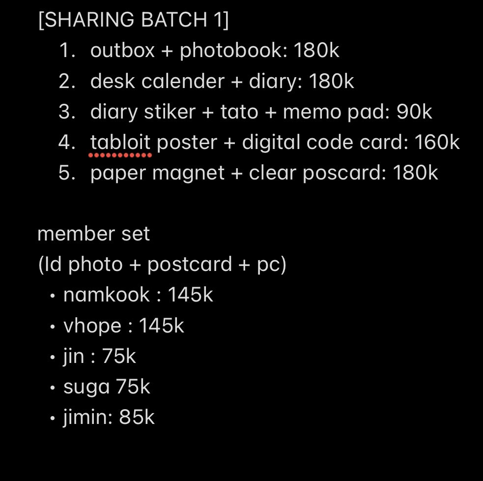 BarleyBitz's tweet photo. 🦋 BTS SEASON GREETING 2022 🦋
Est. 1200kg
₩45.000 
Fullset 1.050k 
Fullset + Wall Calendar 1.345k 
✅ EXPRESS + TAX

sharing : https://t.co/c8oNh0zkkK https://t.co/A107vuNQo5