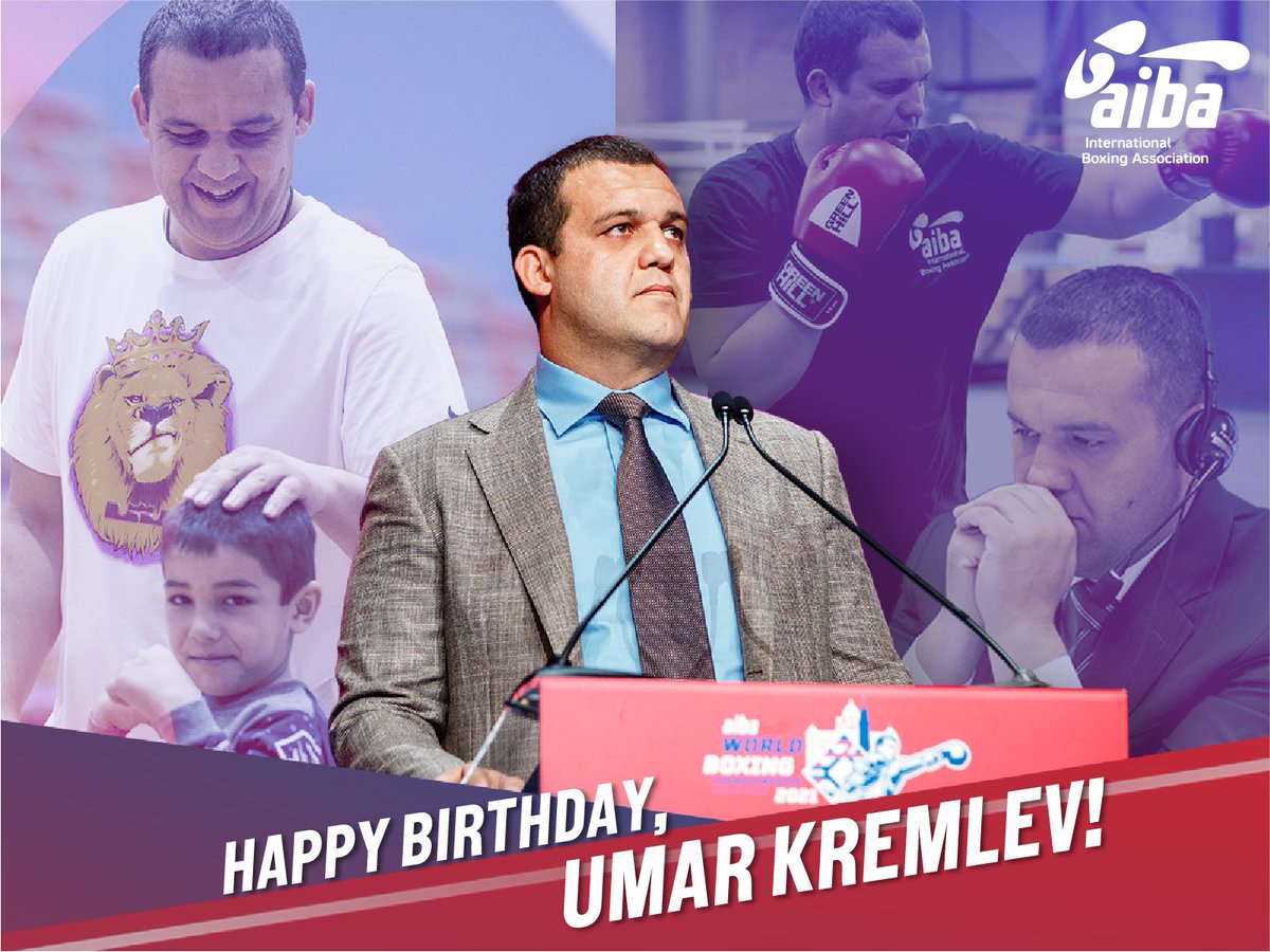 IBA_Boxing's tweet photo. AIBA celebrates Birthday of President Umar Kremlev🎉
AIBA celebrates Birthday of President @Kremlev_U #boxing 
https://t.co/73ObSsHNNy https://t.co/PKe6eYBWYK