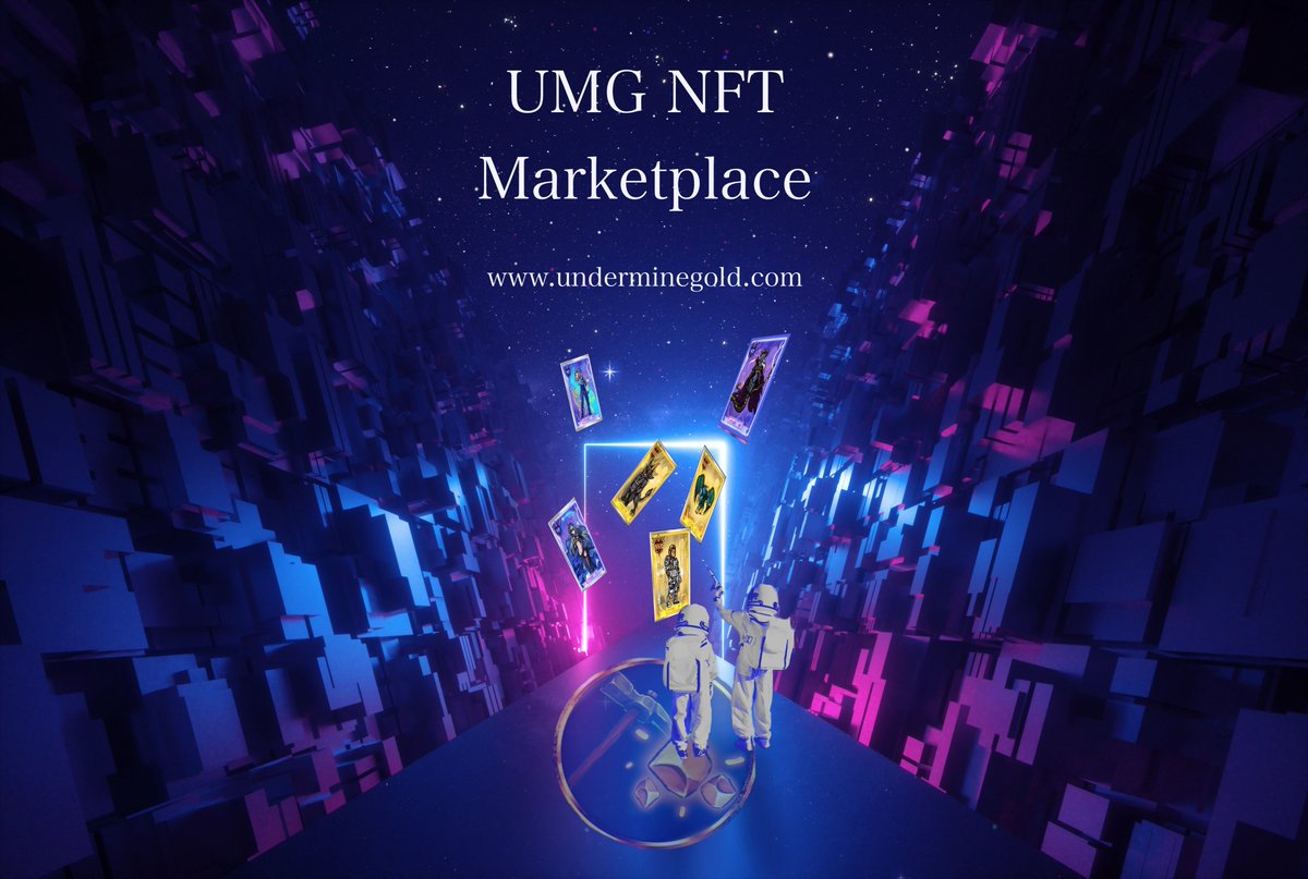 UnderMineGold's tweet photo. To guarantee the value of NFT, we decided to:

1⃣️. The NFT Blindbox will be closed when the NFT market launch.
2⃣️. To ensure the quality of the transaction, the NFT market launch plan is postponed for a short time. The NFT market will launch NFT-related products together! https://t.co/jrjZxGOsTh