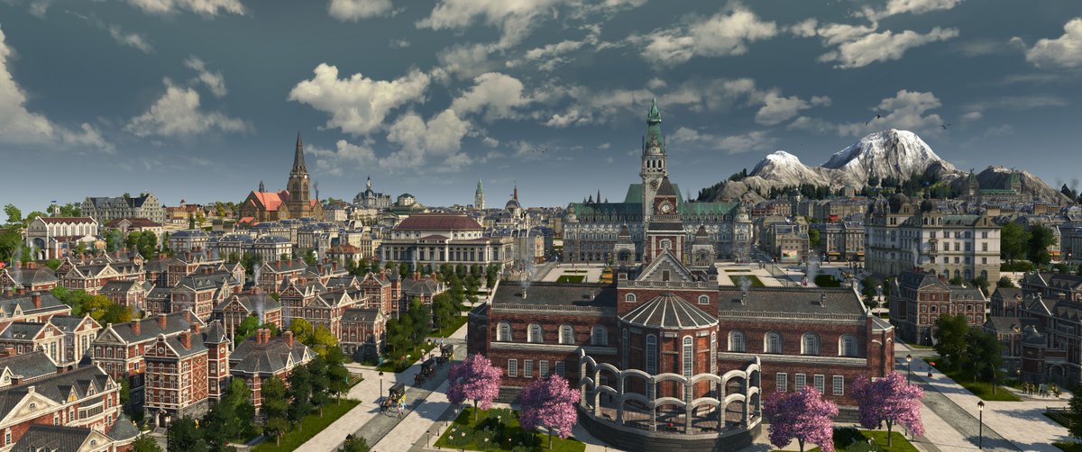 bob_daktari's tweet photo. Finally bested my City Skylines time played... 1300 hours lost to Anno 1800. It is pretty #boblyfe https://t.co/Ubf5k3VwrS