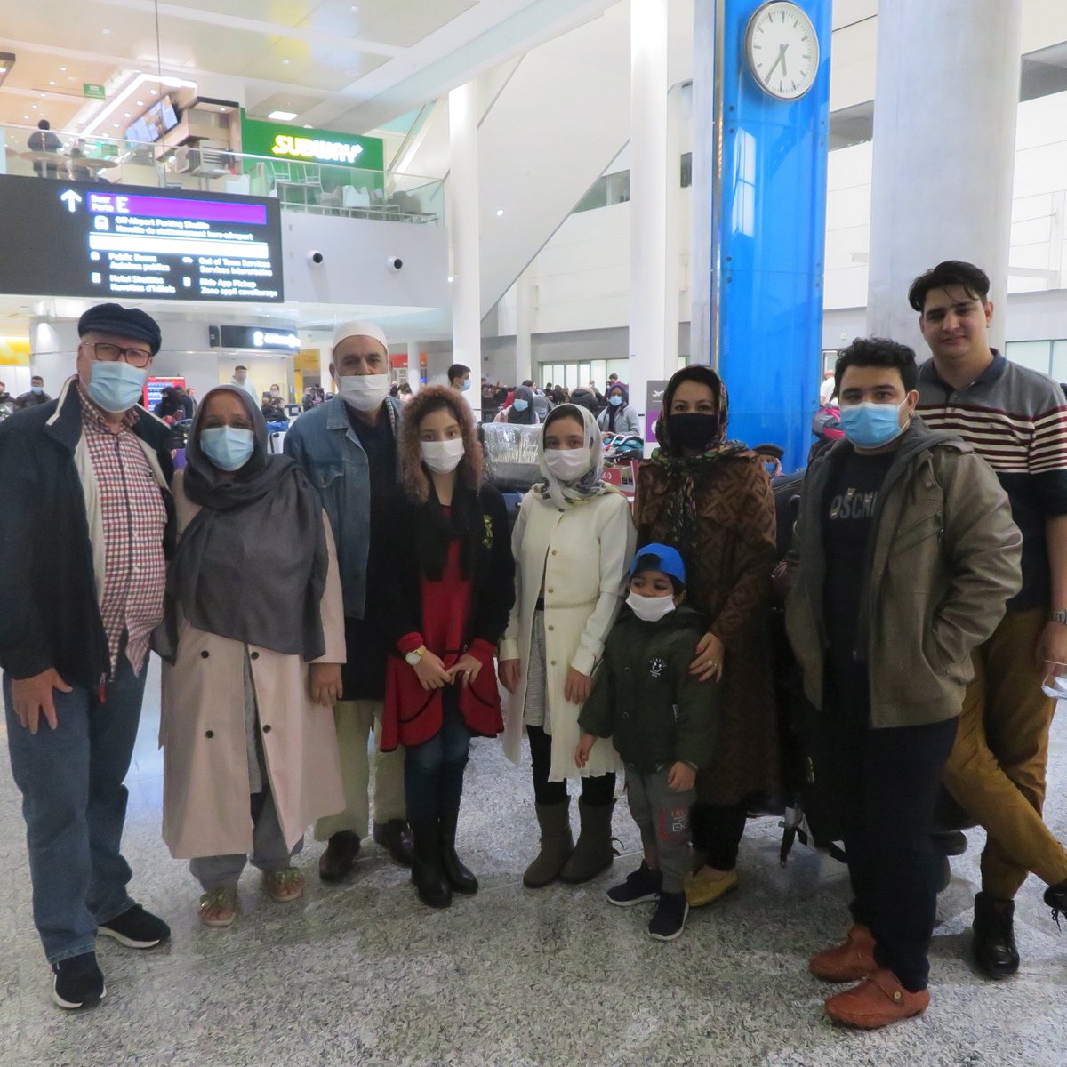 icv_canada's tweet photo. Two refugees families came to Canada with in one week under    SAH (international Christian Voice) Thanks for donor and sponsors .God bless Canada https://t.co/HGCFbnY8os