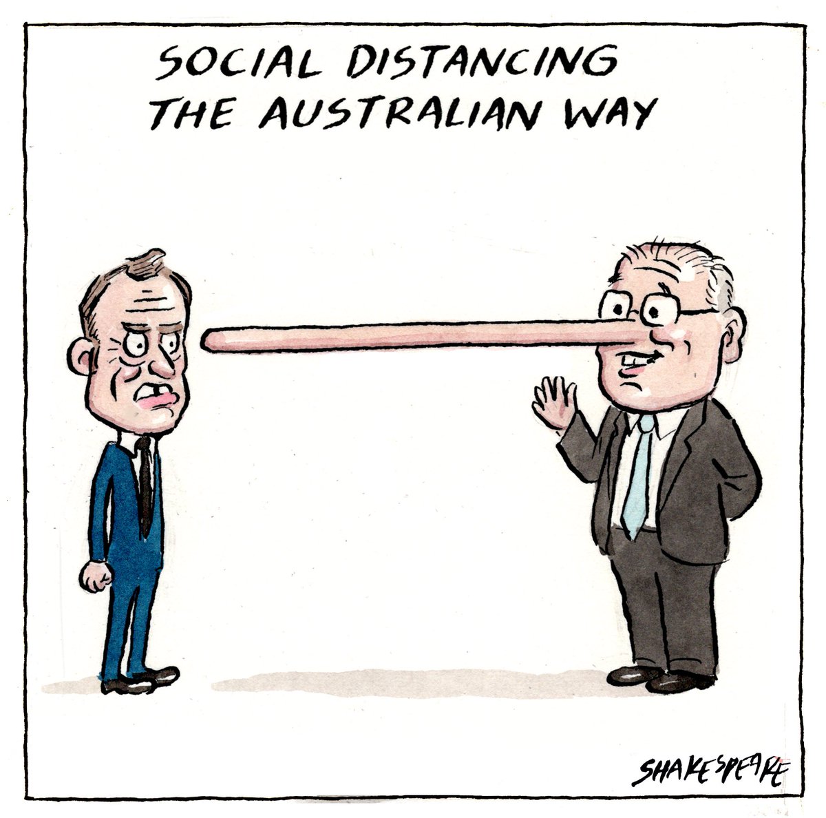 RT @johnshakespeare: Social distancing the Australian way https://t.co/HS92u8s11V