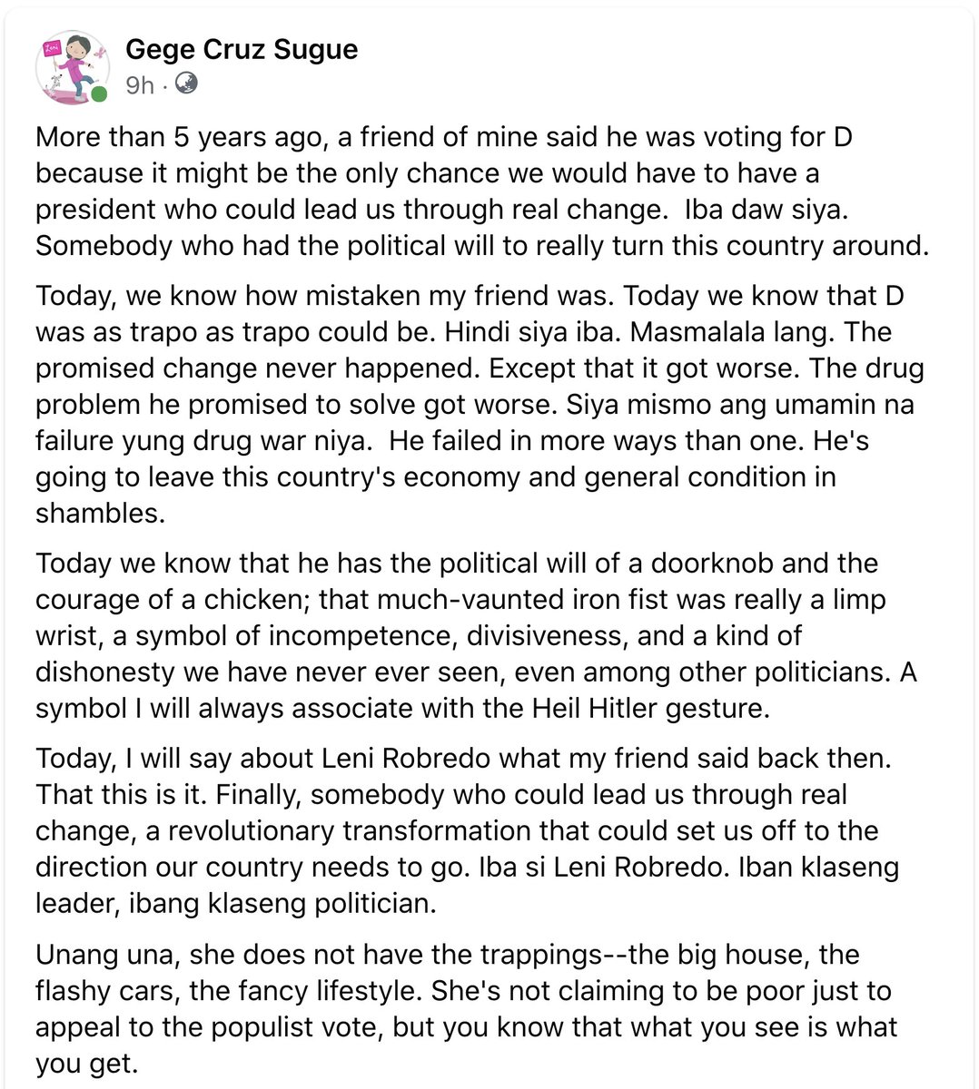gevoux's tweet photo. Dahil sa radikal na pagmamahal; I've been behaving on FB the past 2 weeks, trying not to say anything demeaning. Then I posted this. At 500+ reactions and 100+ shares, FB blocked it and stopped me from posting and interacting for 3 days. What community standards did I violate? https://t.co/WN7k4qf9nU