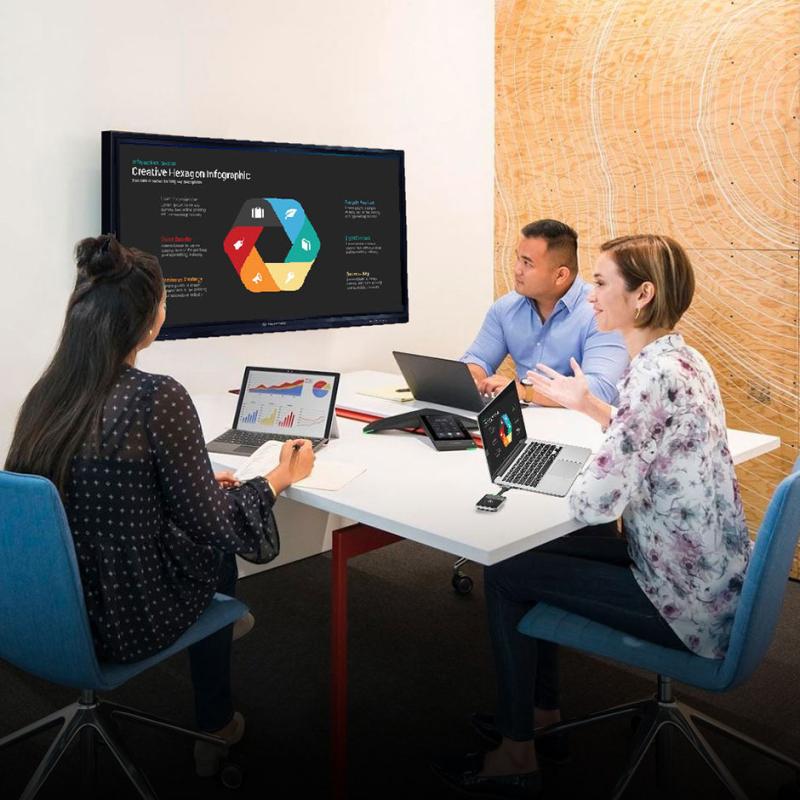 IncNorthvision's tweet photo. As customers get #BoosterShots, we wonder besides #vaccine what else is essential to #backtooffice? 

Businesses increase #conference room size for #SocialDistancing &amp; upgrade to #4k display to maintain resolution. Add our True 4K #wireless presentation systems today!

#avtweps https://t.co/38cPtz3wkj