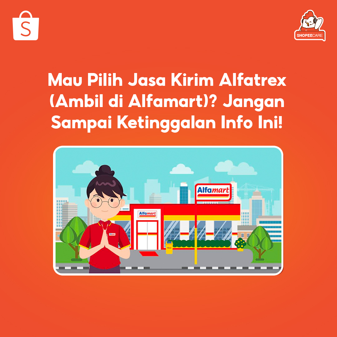 ShopeeCare's tweet photo. Udah tau belum kamu bisa checkout dan ambil paket di Alfamart?📦 Biar kamu gak penasaran langsung aja simak #SCRPengiriman ini ya!🧐 Happy Shopping with Shopee!🙏 #Shopeecare https://t.co/ToGJGsxBdL