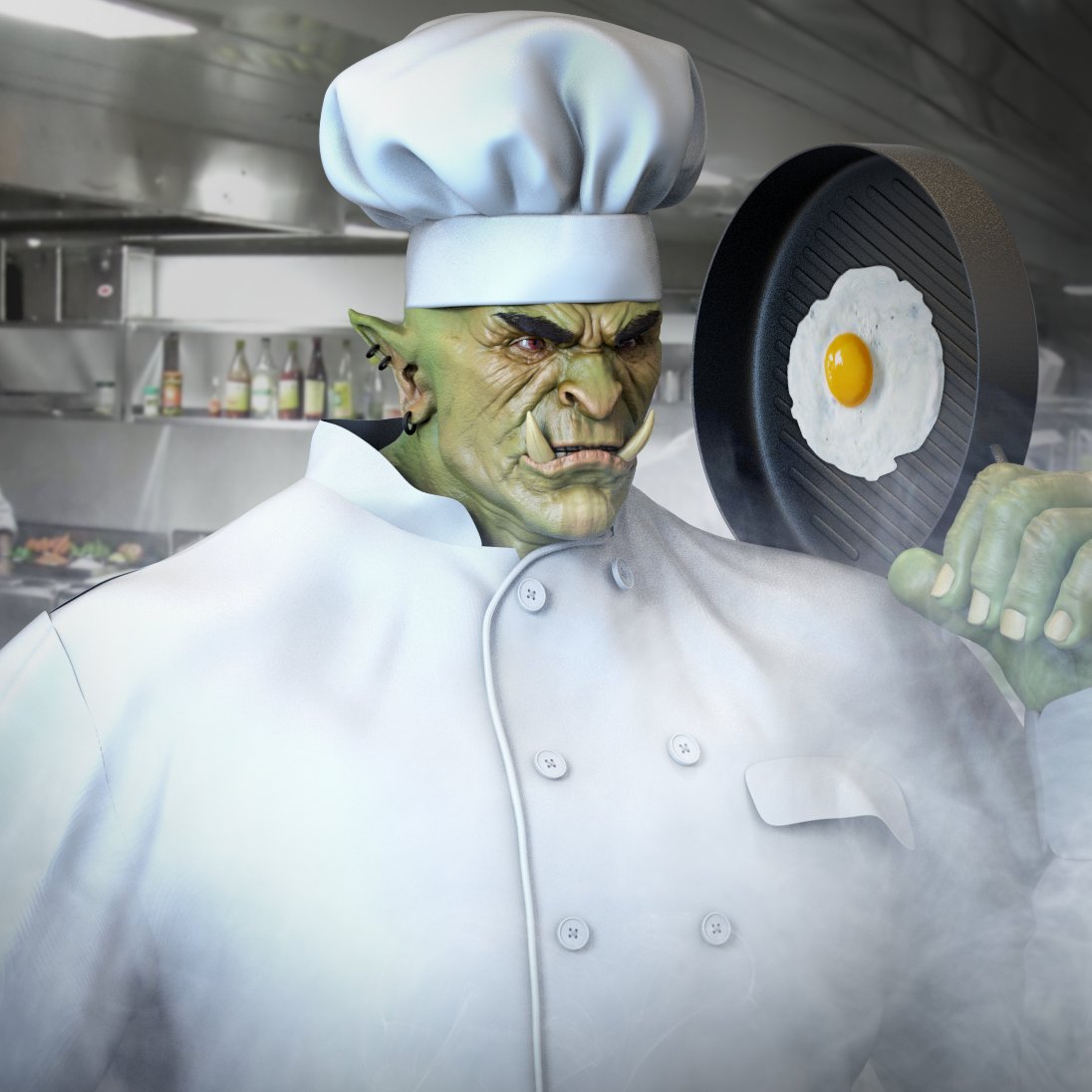Mighty_Orc's tweet photo. Orc Chef
Hungry? Keep calm and date me ❤️
#Solana #NFT #MightyOrc https://t.co/xr7Sm5xj16