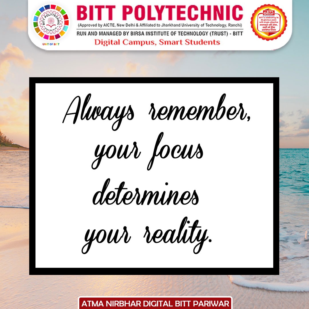 bittpolytechni1's tweet photo. Every accomplishment starts with the decision to try

#BITT #Polytechnic #Polytechnic #BittPolytechnic #BittDigitalClassroom #OnlineClasses #DigitalClassroom #CivilEngineering #MechanicalEngineering #ElectricalEngineering #computerscienceengineering https://t.co/z1zp4Dxvip