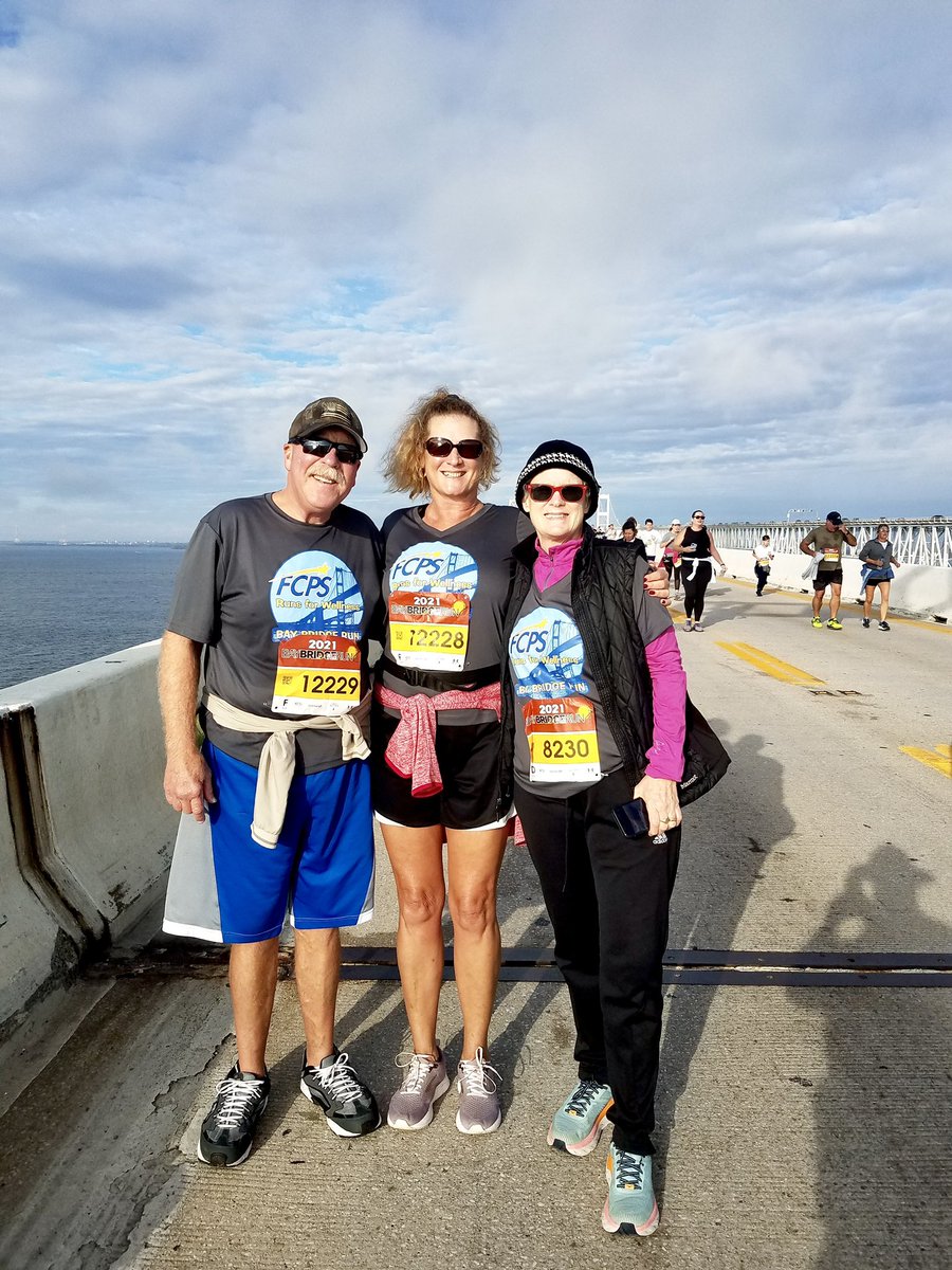 FCPSMDWellness's tweet photo. Beautiful morning for our @FCPSMaryland team participating at The Bay Bridge Run! #FCPSRunForWellness #FCPSWellness https://t.co/np1R2kY3TQ