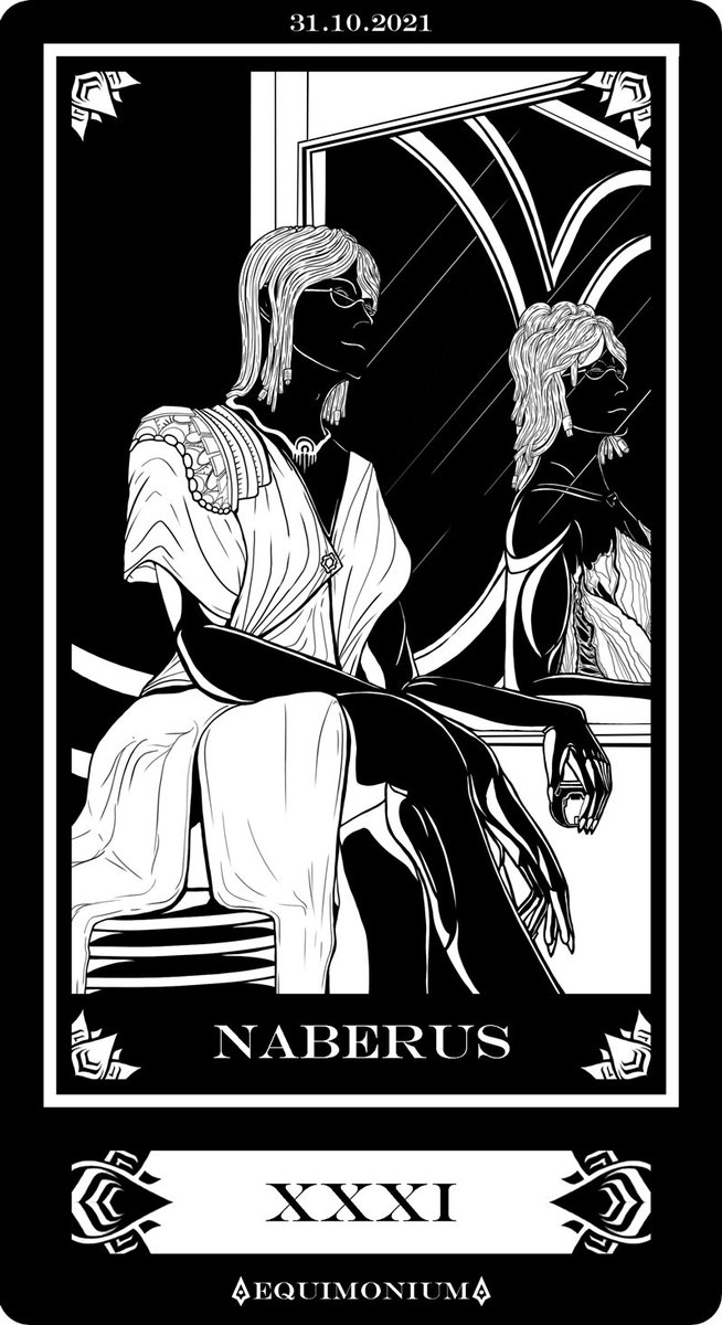 equimonium's tweet photo. Day 31 - Naberus
#Tennotober #tennotober2021 #Warframe https://t.co/1l7ucx5FW2