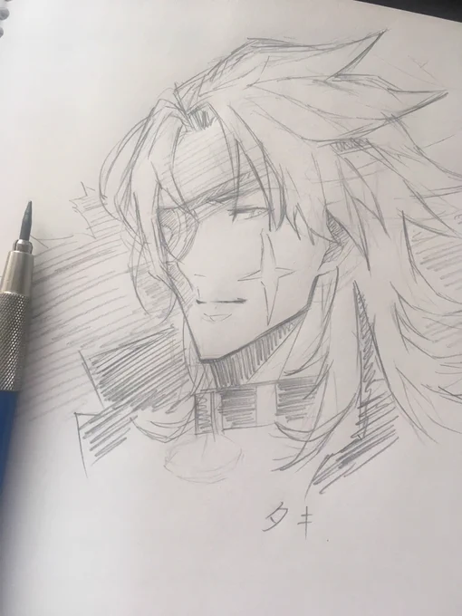 スケッチブック買ったのでサラッと落書き
白夜極光のタキ
#白夜極光
#タキ 