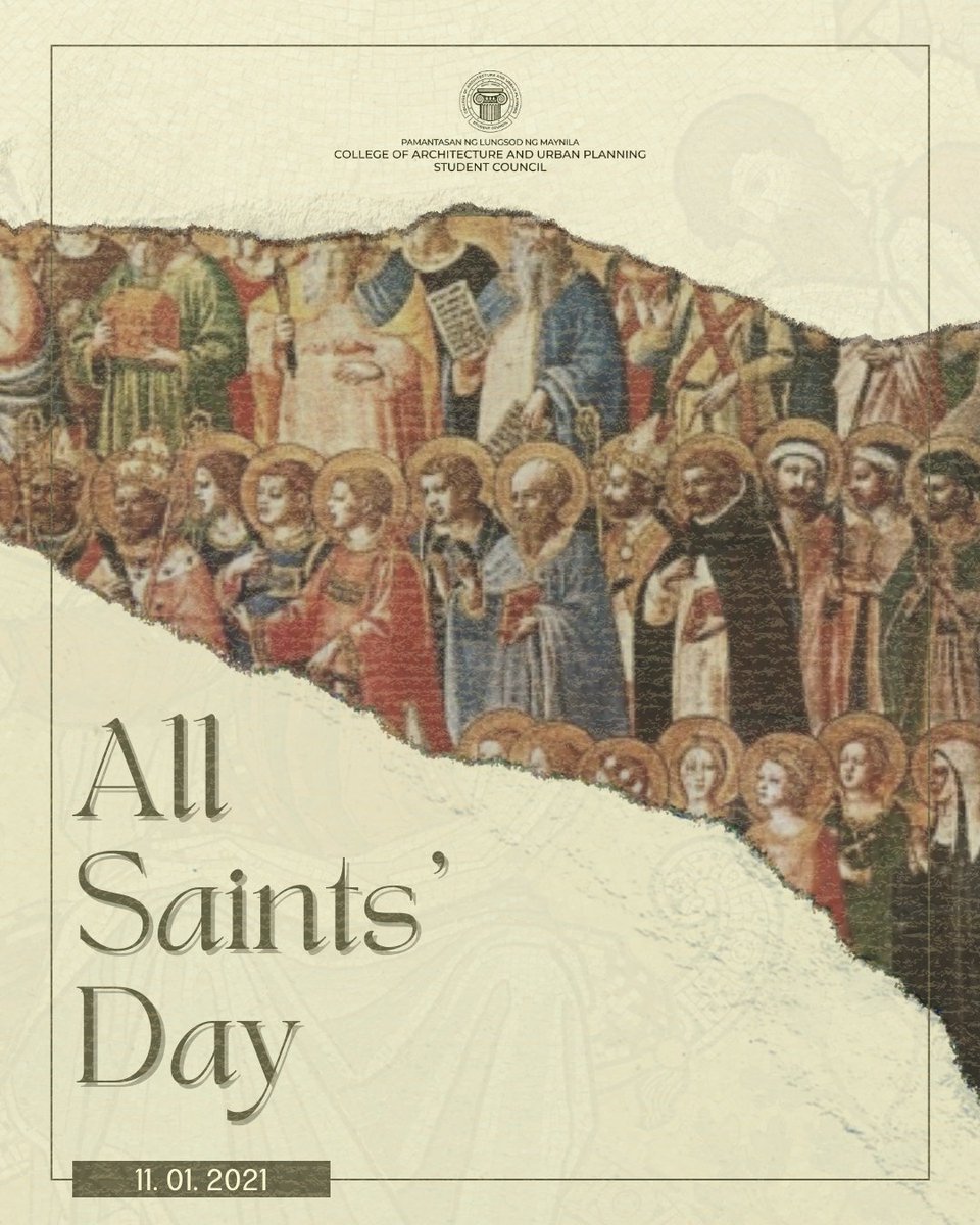 casbescofficial's tweet photo. In solemn and peace, let us honor our heroes of faith on this All Saints Day.
Have a warm holiday, Arkistas!
#CAUPHoliday
#LevelUpTheGame
#CAUPgrade https://t.co/J5Wl3iFZ5D