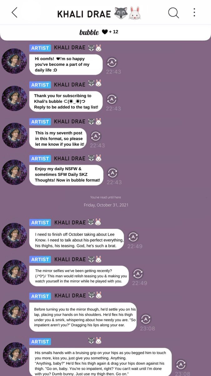 DraeKhali's tweet photo. 🐺🐰 Khali Drae 💭 Update
🚨NSFW🚨
#khalibbl #imnotreal #thisisnotbubble https://t.co/0jFI2AjZSM
