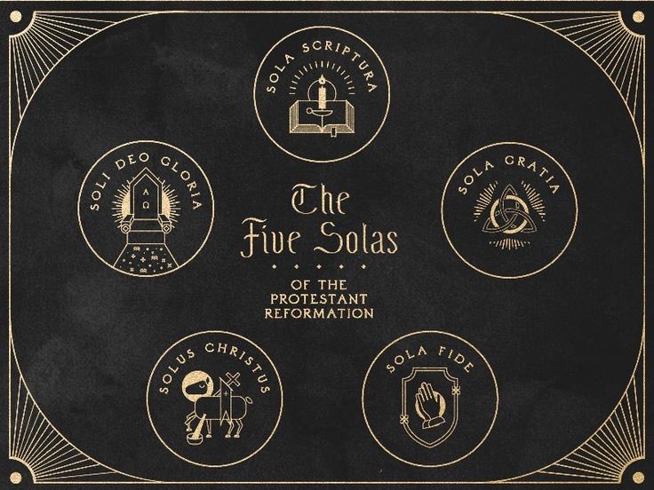 elmiguerios's tweet photo. Las Cinco Solas de la Reforma Protestante:
1. Sola scriptura ("Solo la escritura")
2. Sola fide ("Solo por la Fe")
3. Sola gratia ("Solo por gracia")
4. Solus Christus ("Solo Cristo")
5. Soli Deo gloria ("Solo la Gloria a Dios")
#ReformationDay
#Reforma504 https://t.co/mYENErVyHg