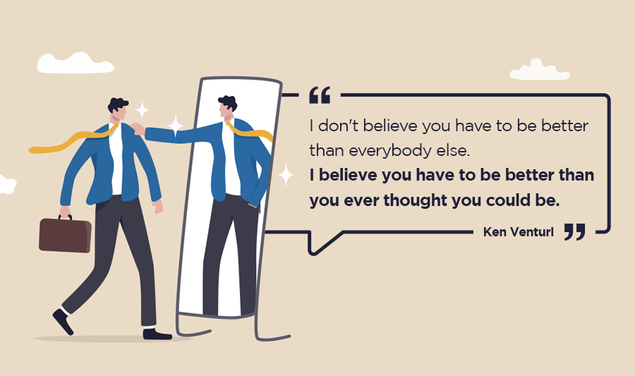pravin_sterlite's tweet photo. Look in the mirror; that’s your #competition!

Whenever you run for accomplishments, you would naturally find people more endowed &amp; better off.

However, always remember that well-being is a state of mind &amp; the battle should be with yourself; #FightWithin &amp; #Win!

#MyMondayMantra https://t.co/zyvaRyxVly