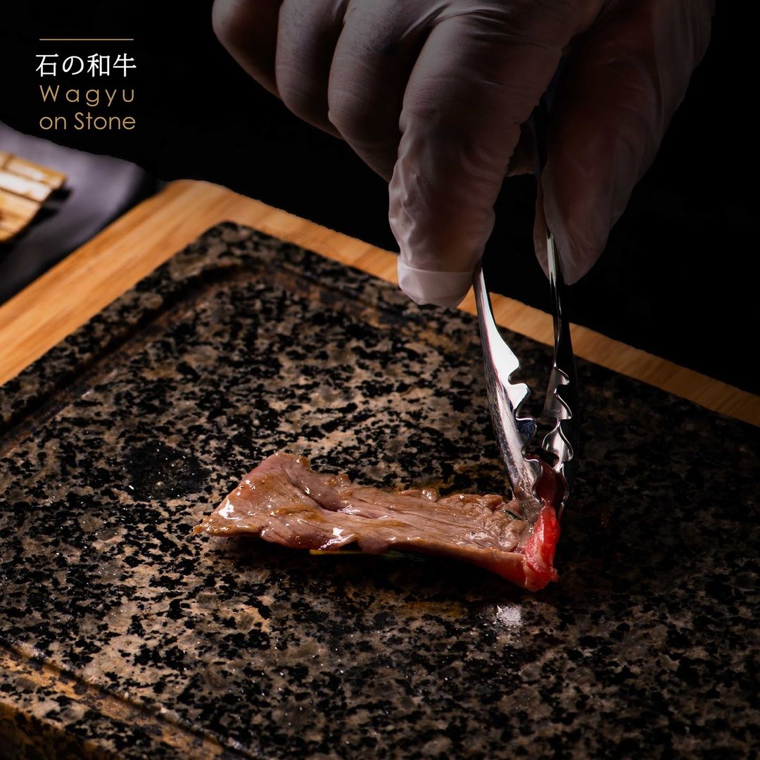 Wagyu on stone one of our new dishes is an experience that you must savor. 🥩✨ أحد أطباقنا الجديد