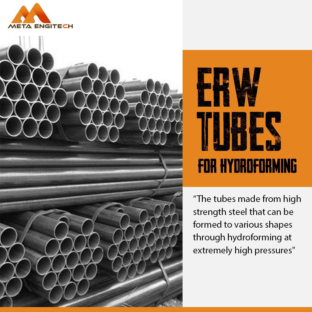 metaengitech's tweet photo. Our ERW tubes are made from the best steel, are sturdy and have exceptional surface dimensions; they can withstand extreme conditions. They can be formed to various shapes through hydroforming. To know more, visit us at https://t.co/OQmiweTiAP

#erwtubes 
#steel #stainlesssteel https://t.co/acJmSFVlK9