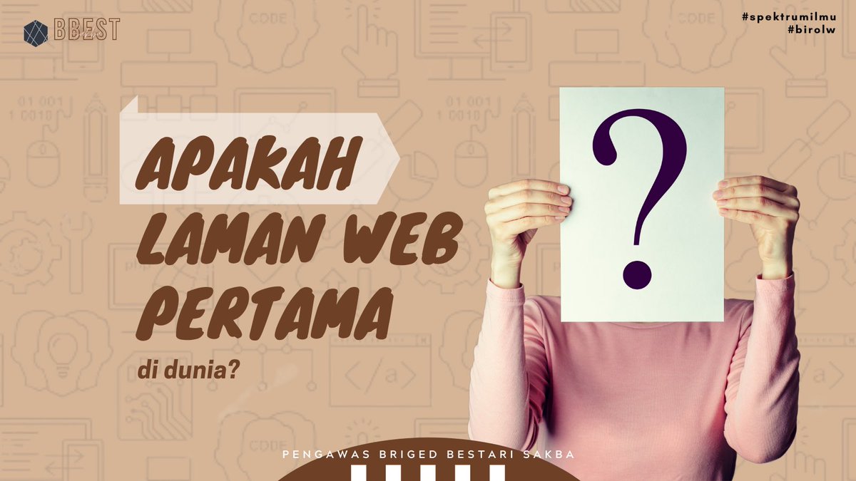 bbestsakba's tweet photo. capt : Hi semua! Hari ini kami ingin kongsikan dengan anda satu fakta ringkas tetapi menarik mengenai laman web iaitu, laman web pertama dunia. Jom kongsikan info ini dengan rakan-rakan anda. Semoga bermanfaat! #spektrumilmu #birolw https://t.co/gMJDJH6u6F