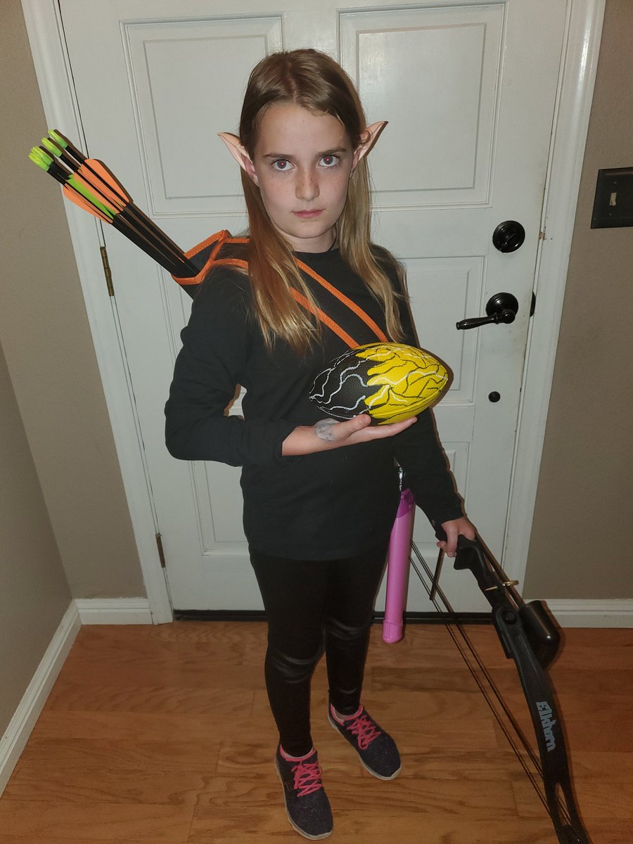 Hack5Lil's tweet photo. When your daughter wants to be a dragon rider, you do your best. Inspired by the best books INHERITANCE by @paolini #remakeeragon https://t.co/9FNTIDUFje