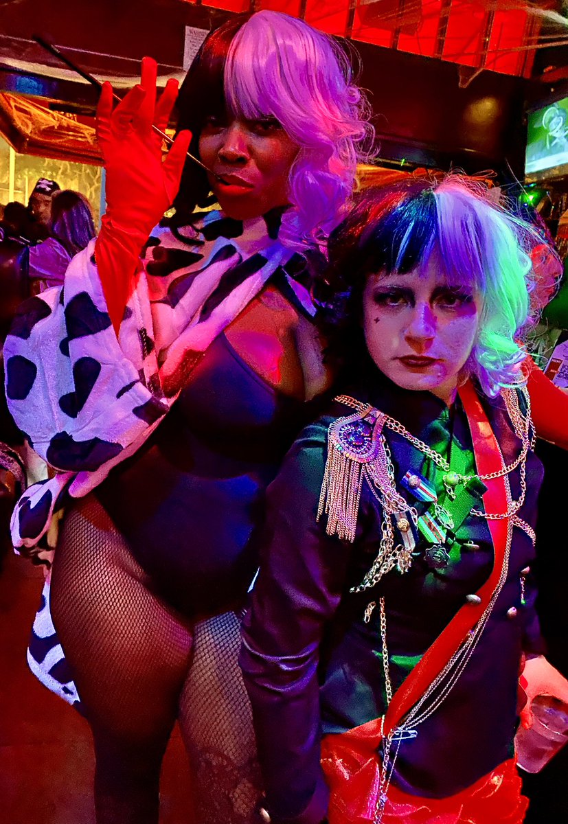 Cruella has arrived to the Party!  #WeHoHalloween