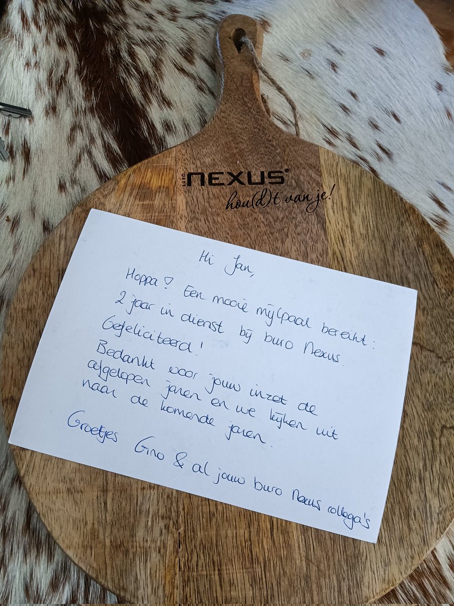 jvangeffen's tweet photo. Vandaag ben ik 2 jaar in dienst bij mijn huidige werkgever #buronexus .
Detacheren in de zorg geeft mij nog steeds heel veel voldoening en werkplezier ! https://t.co/6Kil4dKY6s