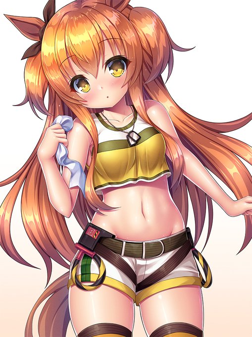 髪塗り迷走中 #ウマ娘  #マヤノトップガン 