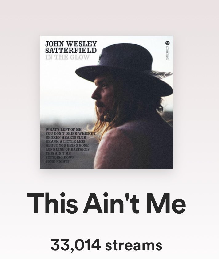 johnsatterfield's tweet photo. We tried this out in a showcase @3rdandLindsley backstage and my good friend @ChrisYoungMusic hollered out “that’s my favorite one so far”. I’m not sure why people started streaming it more recently but thanks. I’ll tell y’all the story behind it one day but it ain’t that cool. https://t.co/N0RjlHPLDq