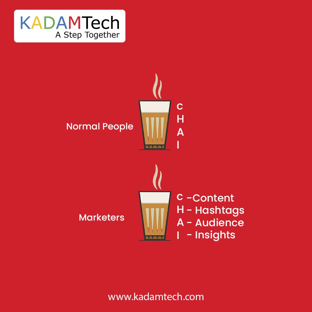 KadamTech1's tweet photo. Marketers #TopicalSpot is #Chai🤣😅🤣..
Describe what is Chai for you in 1 word?
#tea #topicalpost #memes #memesdaily #KadamTech #asteptogether #momentmarketing #mememarketing #india https://t.co/JPP6EZl6J6