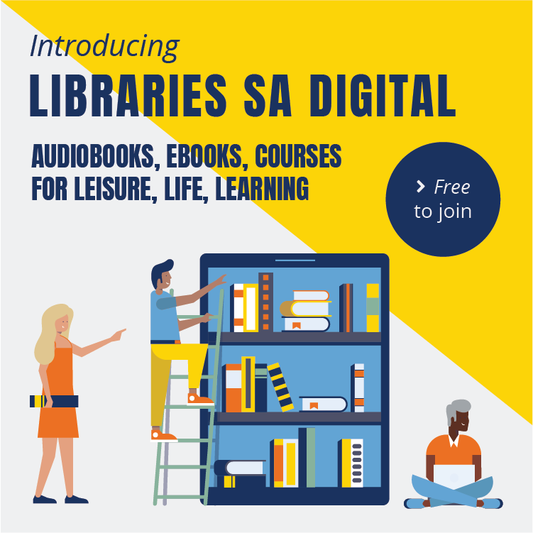 FlindersLib's tweet photo. Need timeout? Want something to listen to on your commute? Take a break with audio and ebooks from Public Libraries SA Digital on your device. Free to join (with SA residential address) and easy to download the apps.
https://t.co/AX6JO9eUUt
#LibrariesSAOneCard #Swotvac https://t.co/GcYkzgcfF0