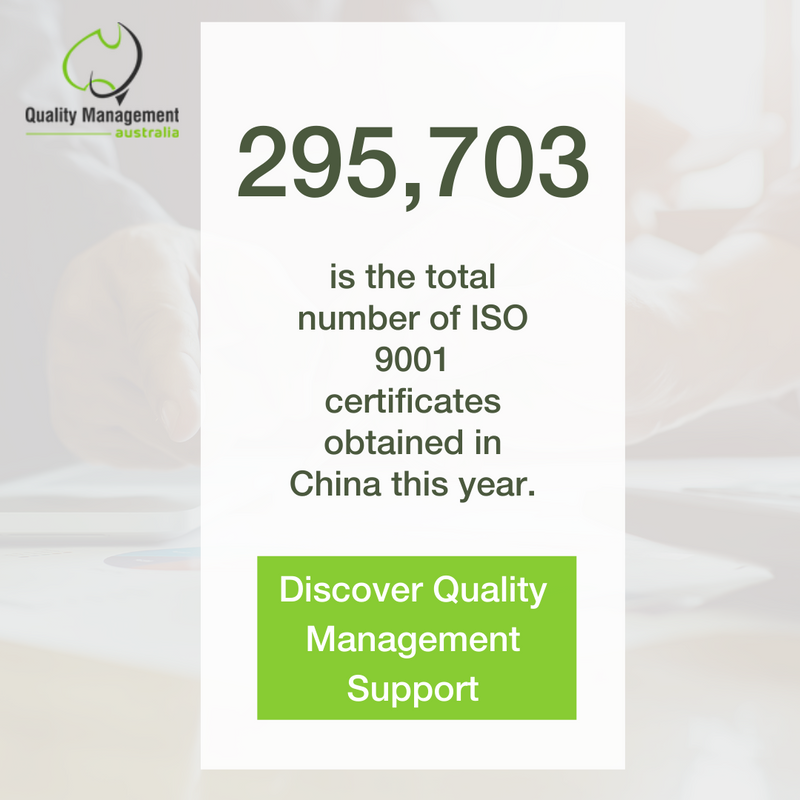 qmaustralia's tweet photo. China stands on top of worldwide ISO statistics with 295,703 valid certificates in the country. 😱

📈 That's more than 44 times more than in Australia!

#QualityManagementAustralia #EconomicGrowth #IntegratedManagementSystem #ISO #GetCertified #ISOAustralia #ISOChina #ISO9001 https://t.co/xvBj631Qni
